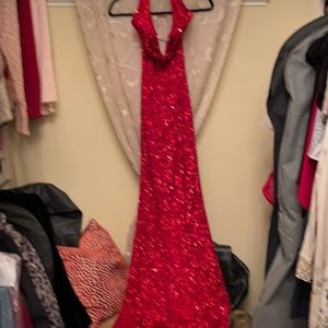 Scala sequin long dress